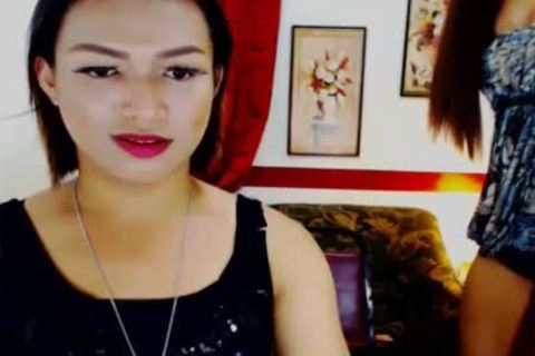 tasty sheboy pair Do mouth fucking Action