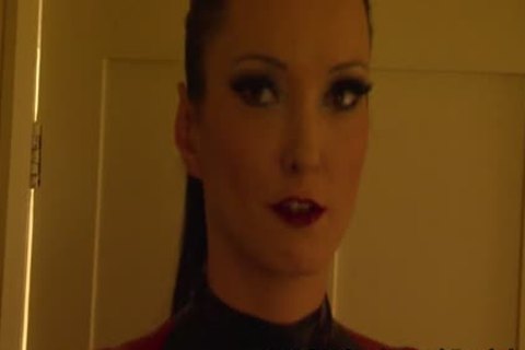 slutty Wife In PVC With Crossdressing spouse