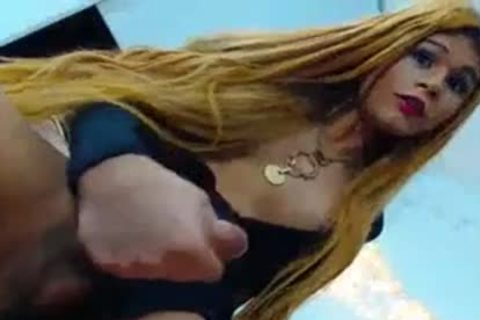 slutty lady-man In excellent underware Solo