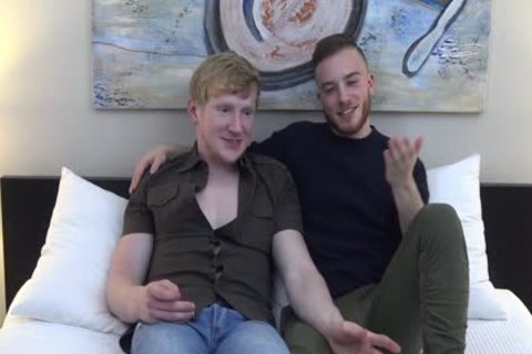 yummy MTF Luke Hudson boned By juicy Ginger After Interview