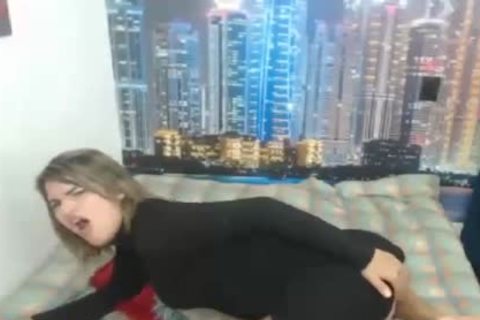 Plowing hard in the company of t-girl live on cam
