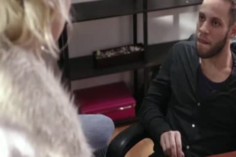 slender Tbabe Lena Kelly acquires nice butthole job In The Office