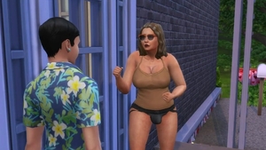 delicious mature Trans Woman Wants Her youthful neighbour - WickedWhims