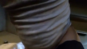 Ass pounding on webcam amongst crossdresser wearing dress