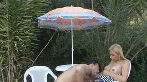 cutie Star pounds Her Boyfriend Outdoor