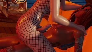 Two Shemales, One Guy, and a Wild Night