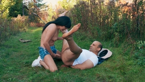 Trans Angels: Big Catch: Bailey's Titties and Rick's Rod