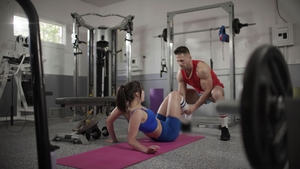 TransSensual: Workout Turned into Nasty Fucking