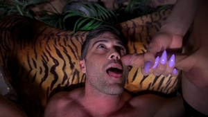 video art holland movies: Stud Takes On Double Dose of Tgirls